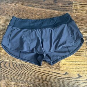 Women's Lululemon Black Athletic Shorts